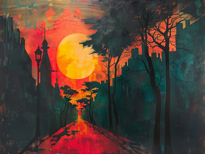 Sunset In Paris