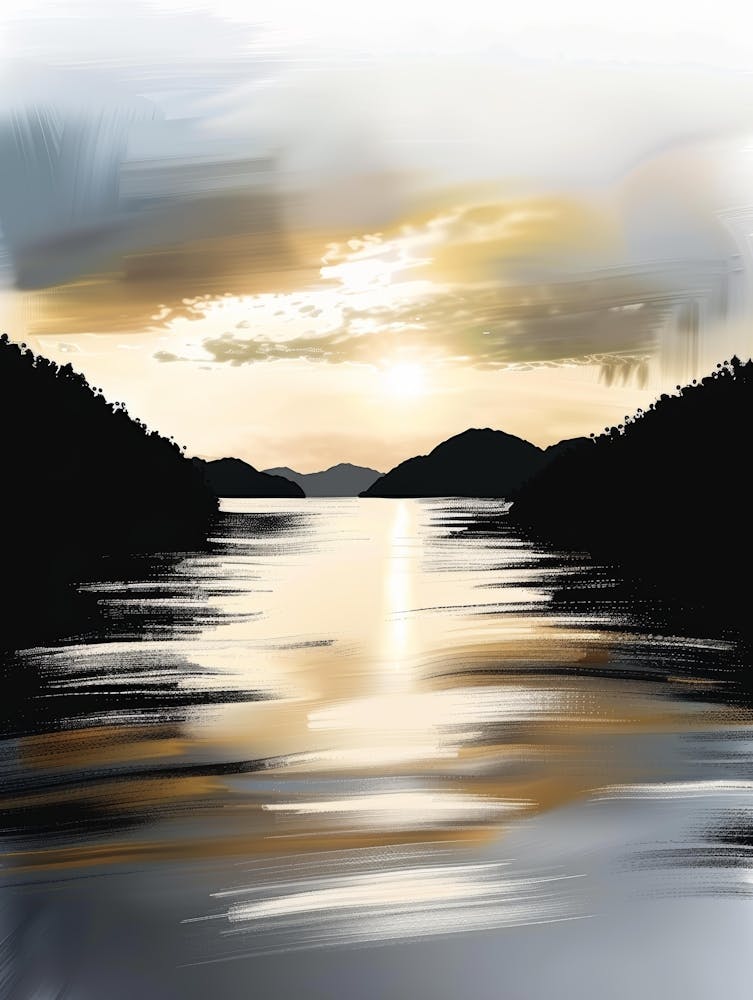 Sunset On The Lake 2