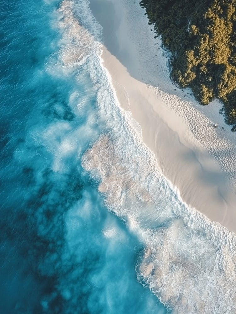 Aerial View Of A Beach 114