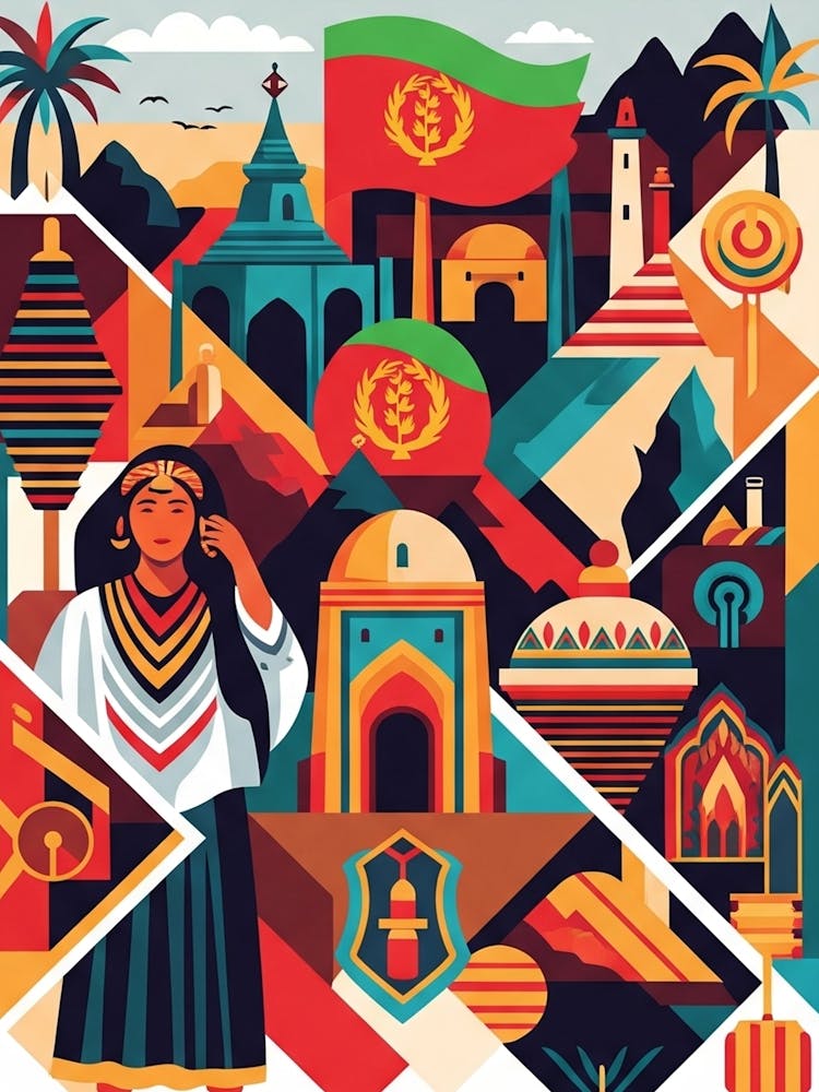 Eritrea Abstract Pattern Culture