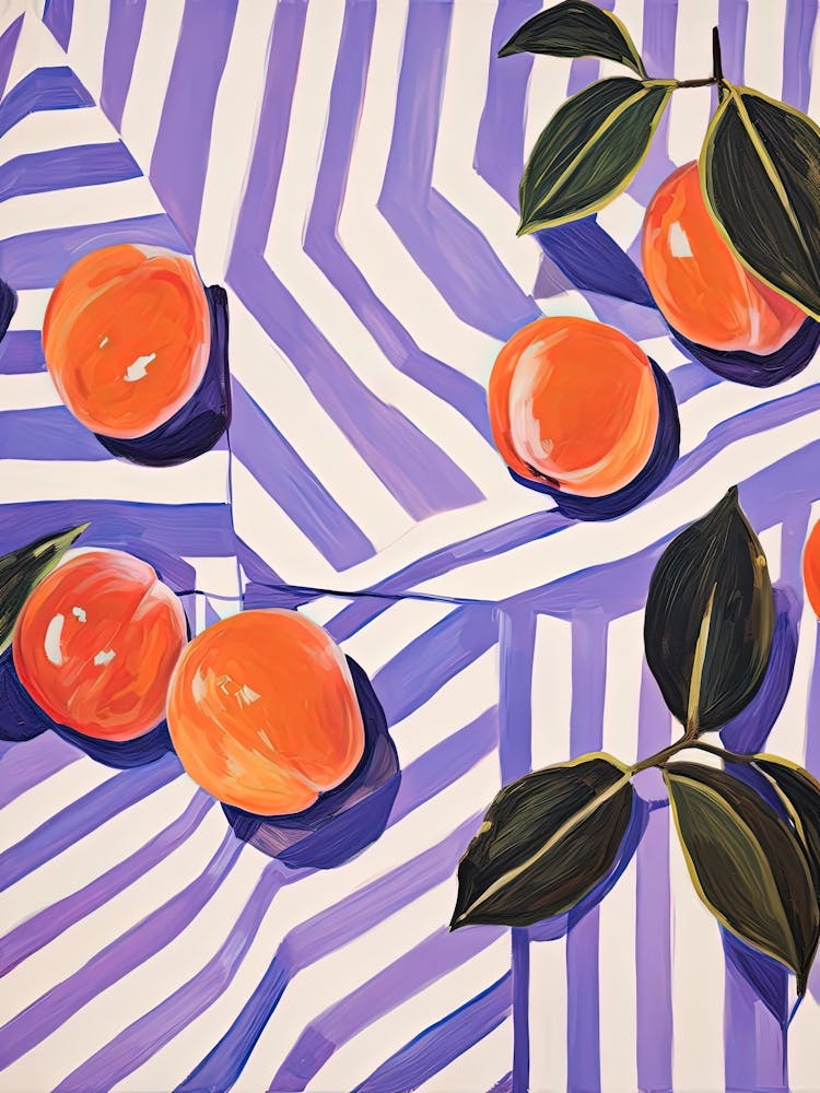 Plums Fruit Summer Illustration 3