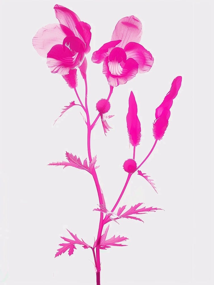 Hot Pink Aconitum 1