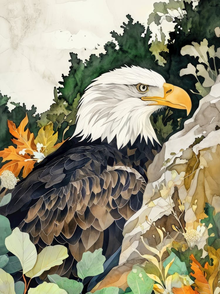 Eagle bird animal illustration art