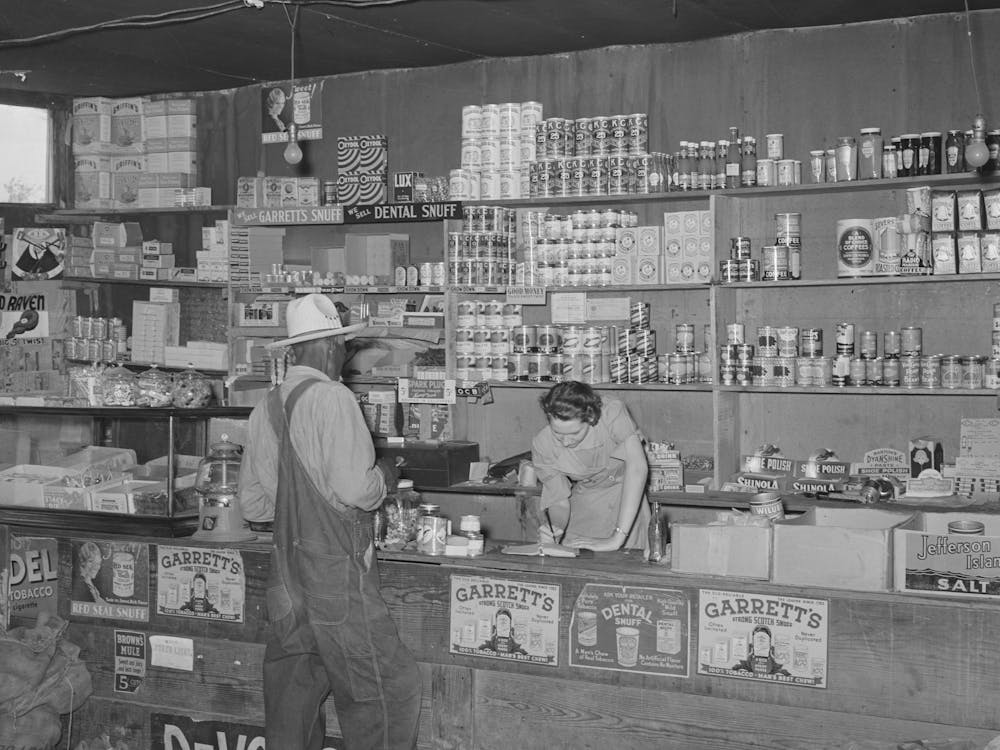 Country Store, Wagoner County, Oklahoma By Russell Lee