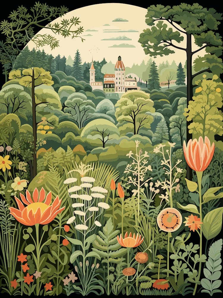Gothenburg Botanical Garden Sweden Henri Rousseau Style 1