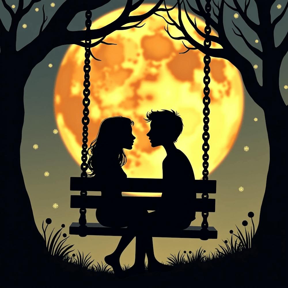Couple On Swing