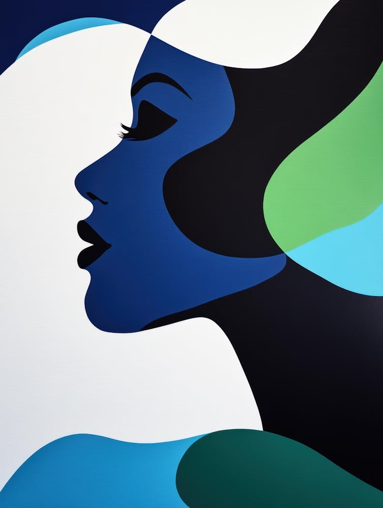 Abstract Of A Woman 90