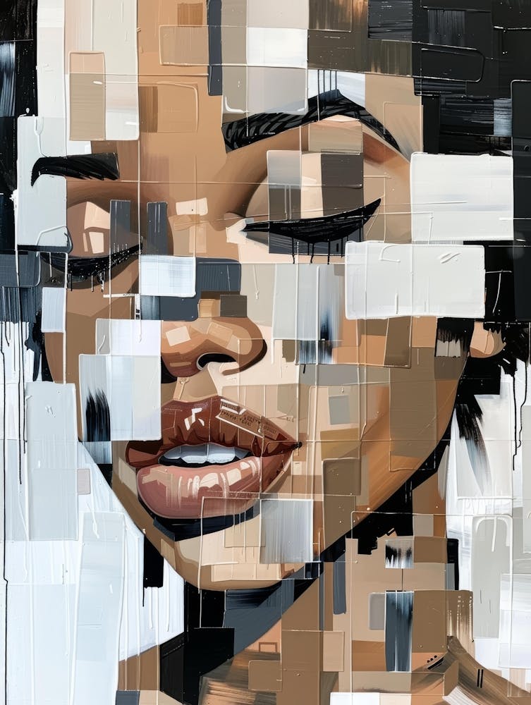 Abstract Portrait Of A Woman 49