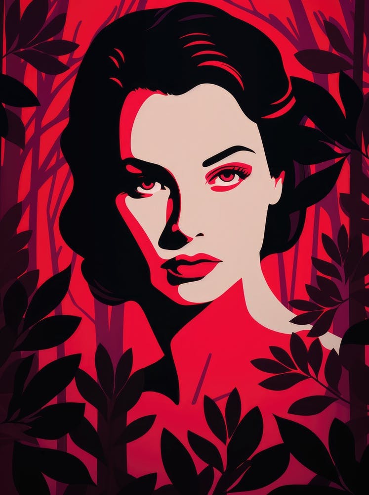 Girl In The Woods
