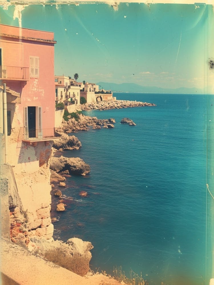 Sicily Retro Polaroid Style 2