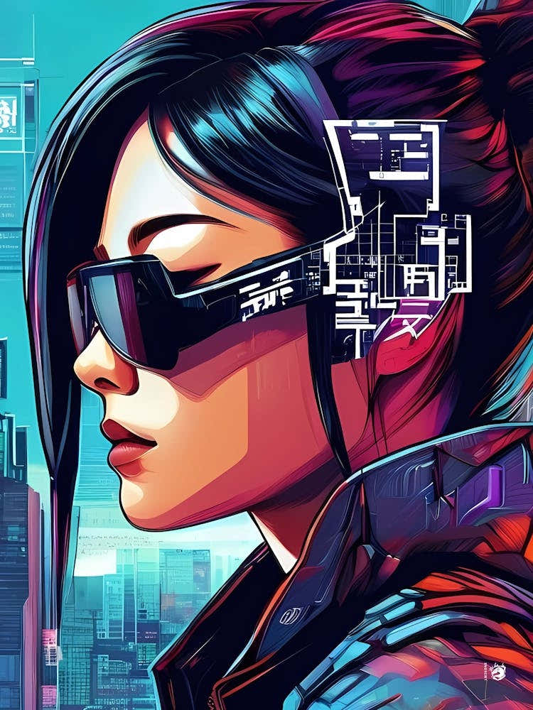 Abstract Cyberpunk 2077