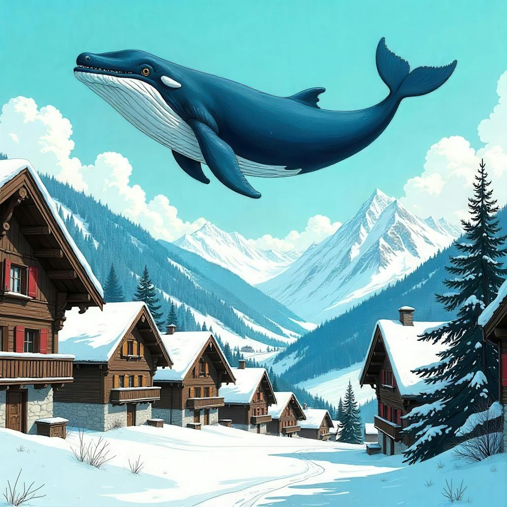 Whale In The Snow