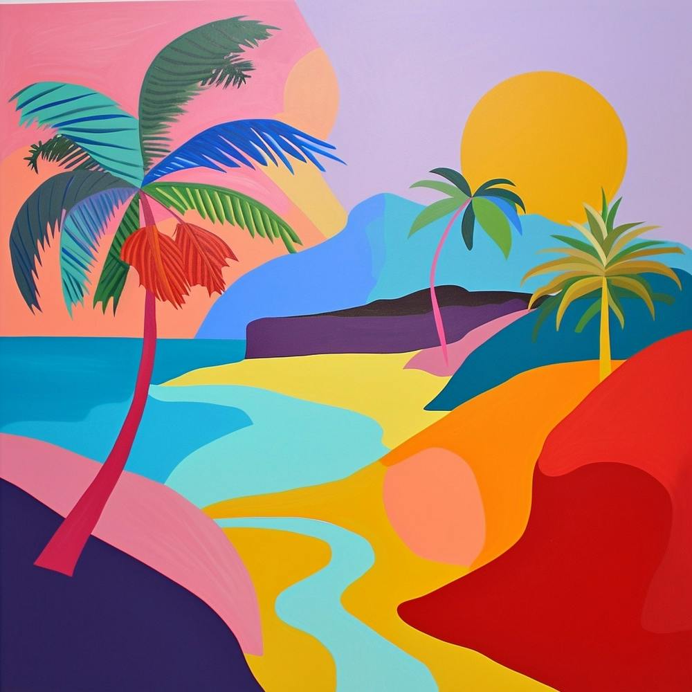 Collection de Voyages Abstraite - Barbados 4