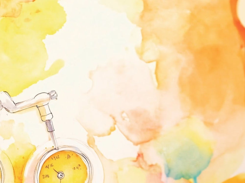 Watercolor Of A Bicycle