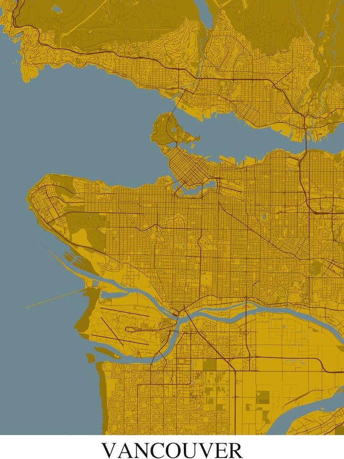Vancouver Yellow Blue