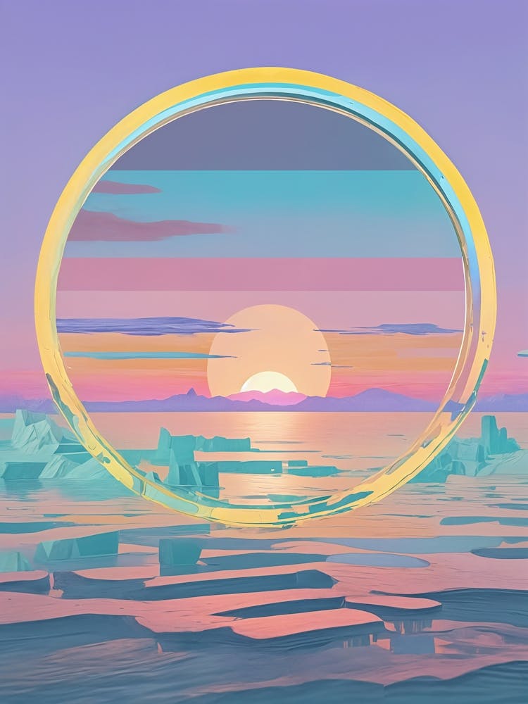 Neon Sunrise no2