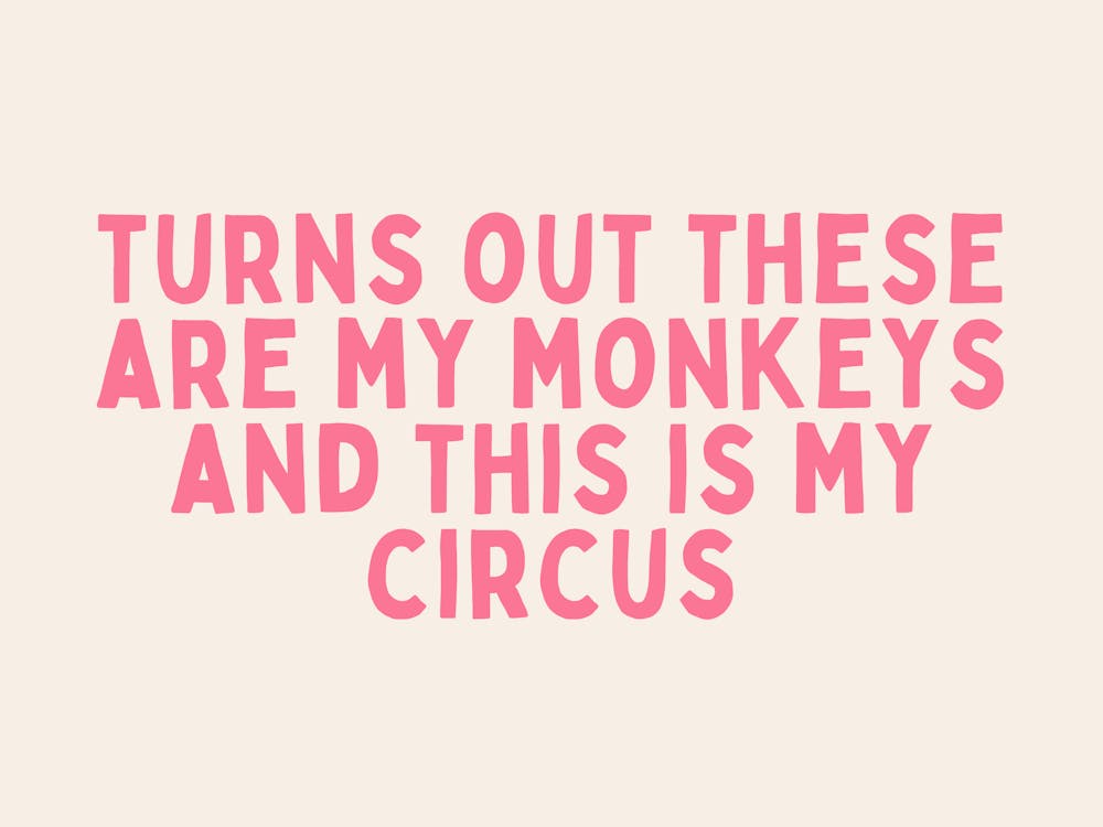 Turns Out These Are My Monkeys | Watermelon and Cream