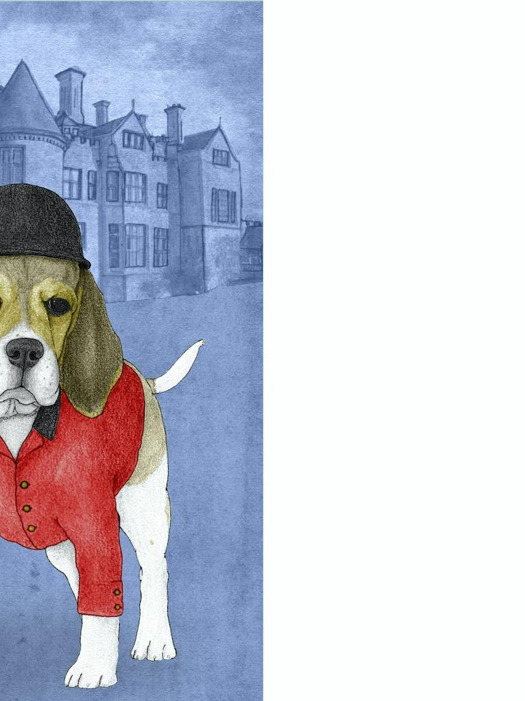 Beagle With Beaulieu Palace