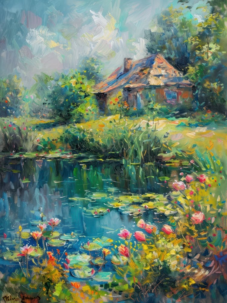  Floral Garden Fairy Pond 2