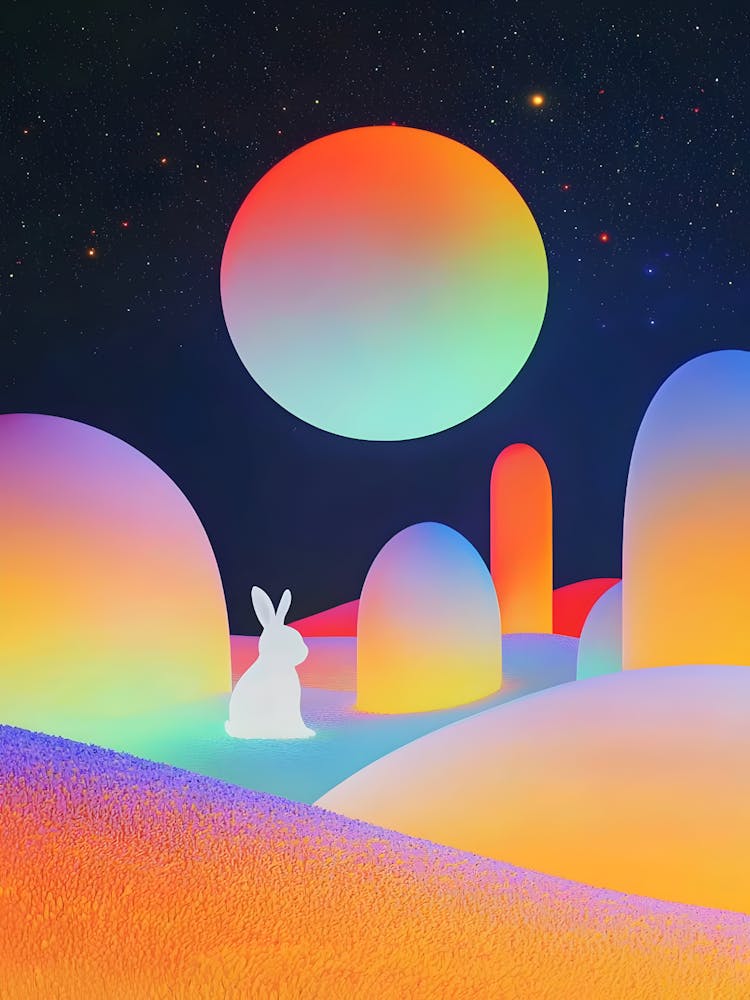 Rabbit In The Moonlight