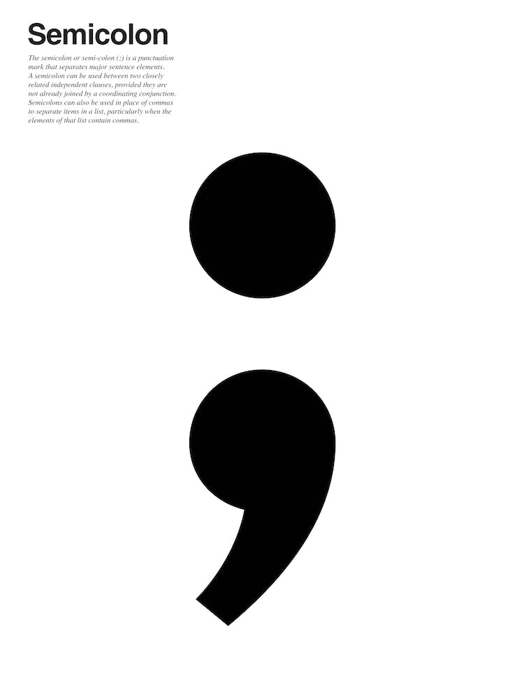 Semicolon