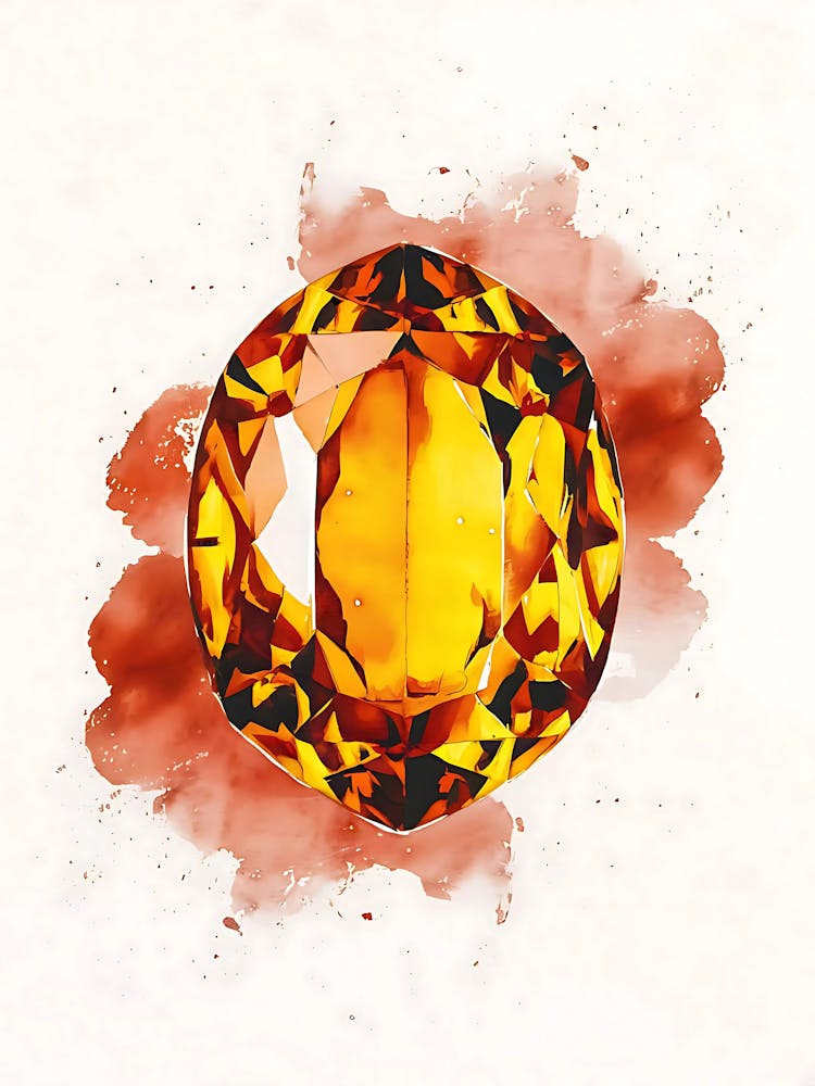 Orange Diamond 1