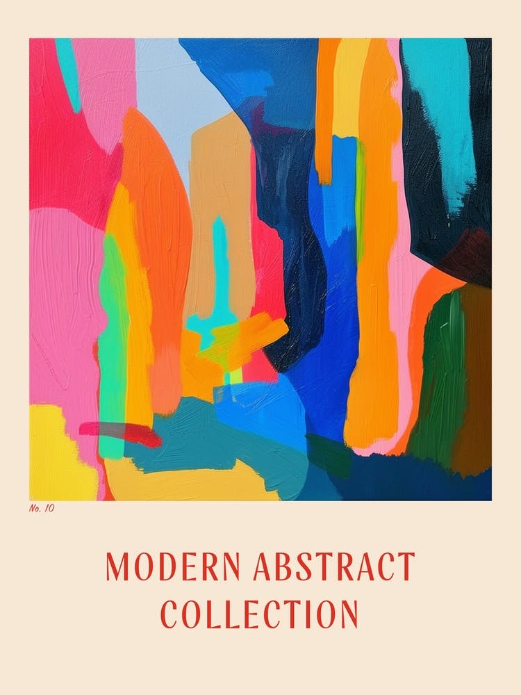 Moderne abstrakte Kollektion Poster 10