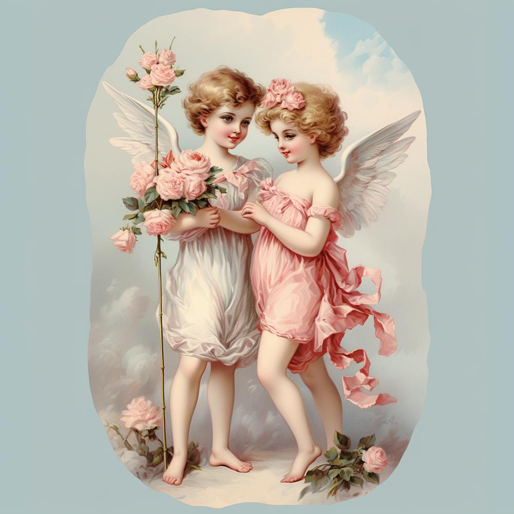 Angels With Roses