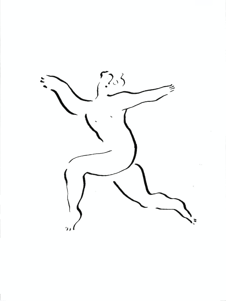 Tanzender Mann