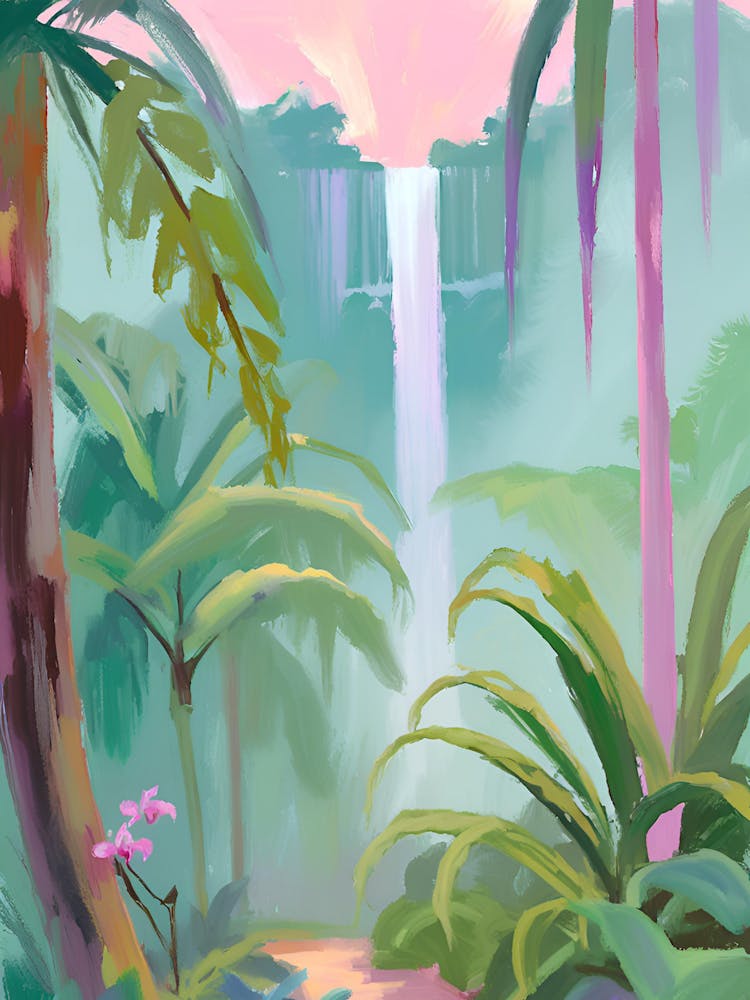 Waterfall In The Jungle 1
