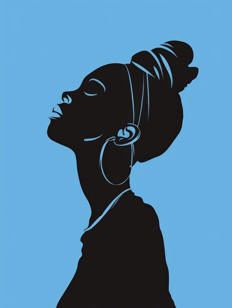 Silhouette Of A Woman 32