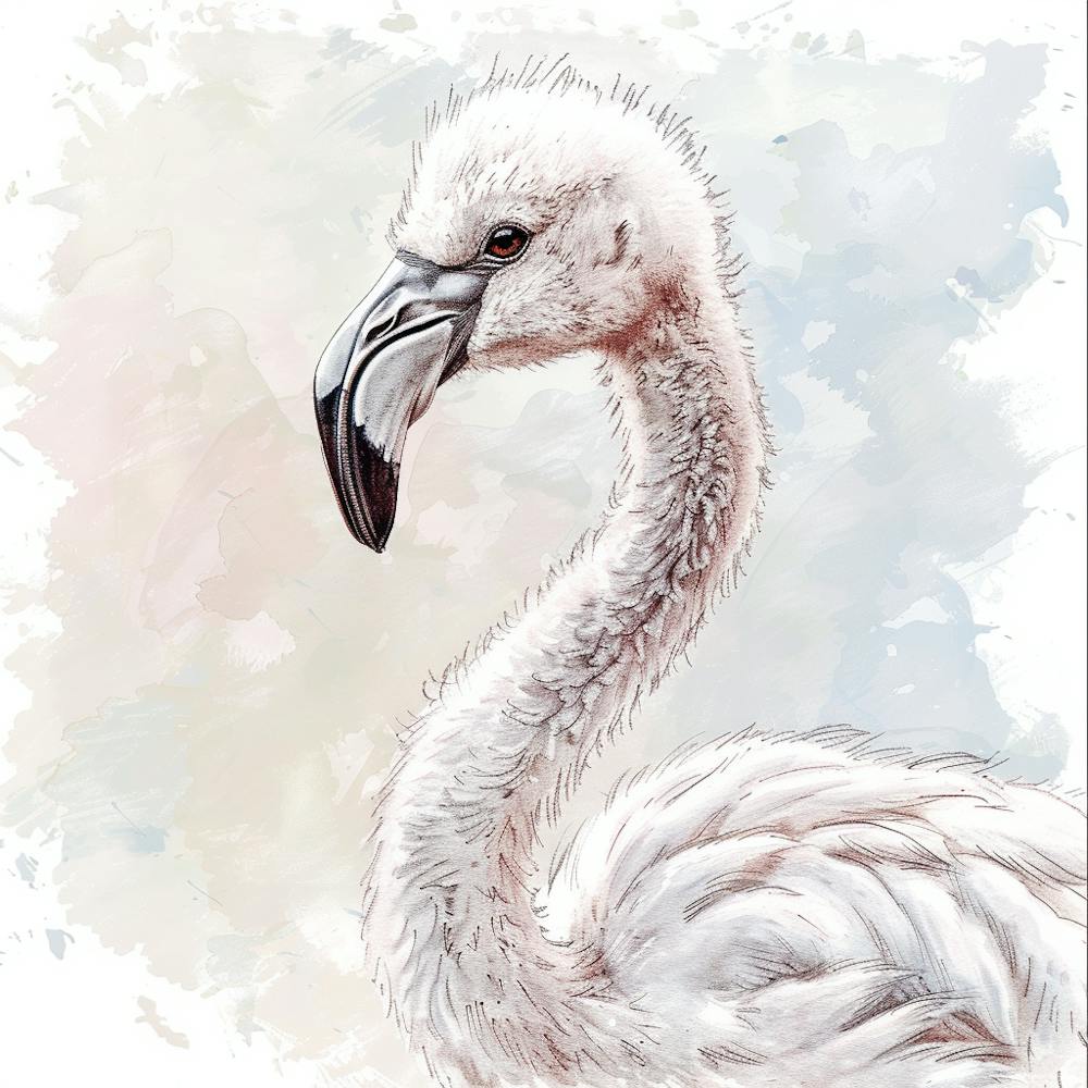 Flamingo Canvas Print