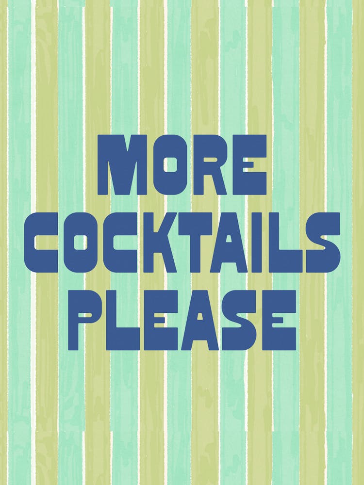 More Cocktails Please! Retro Mod Style Bar or Kitchen Design 1