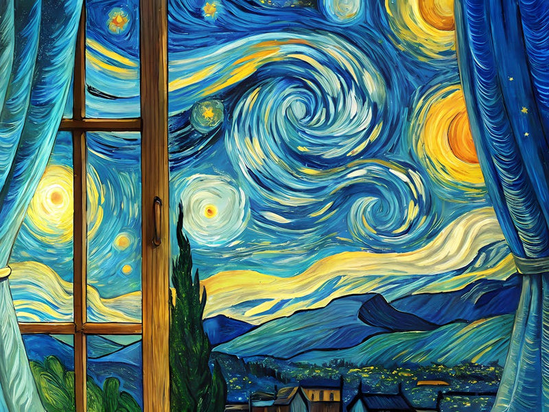 van gogh Starry Night 25