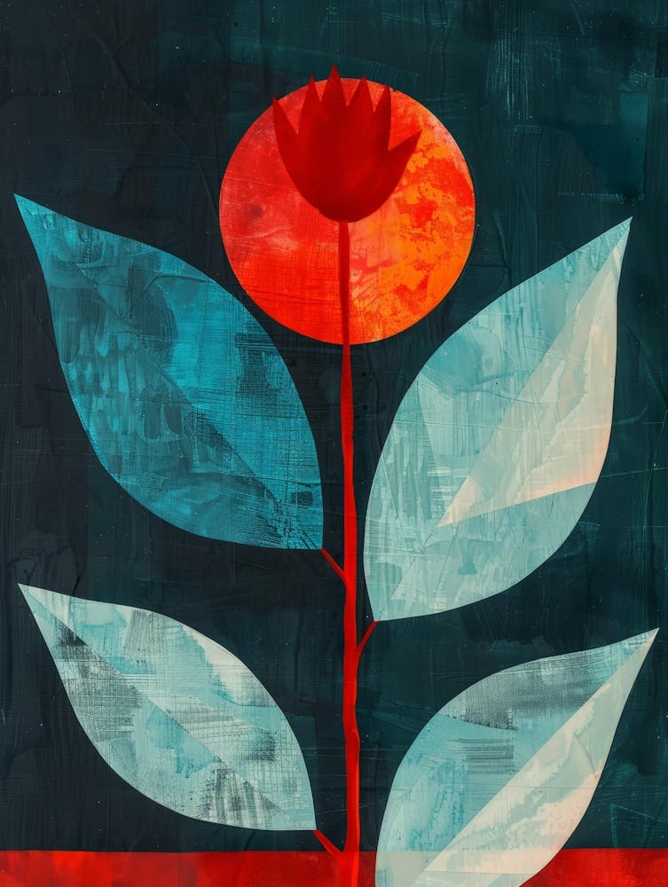 Red Flower 4