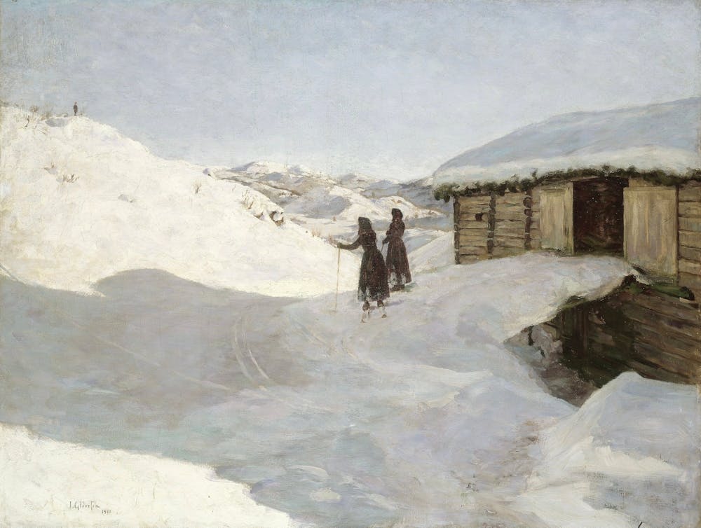 Cabin In The Snow