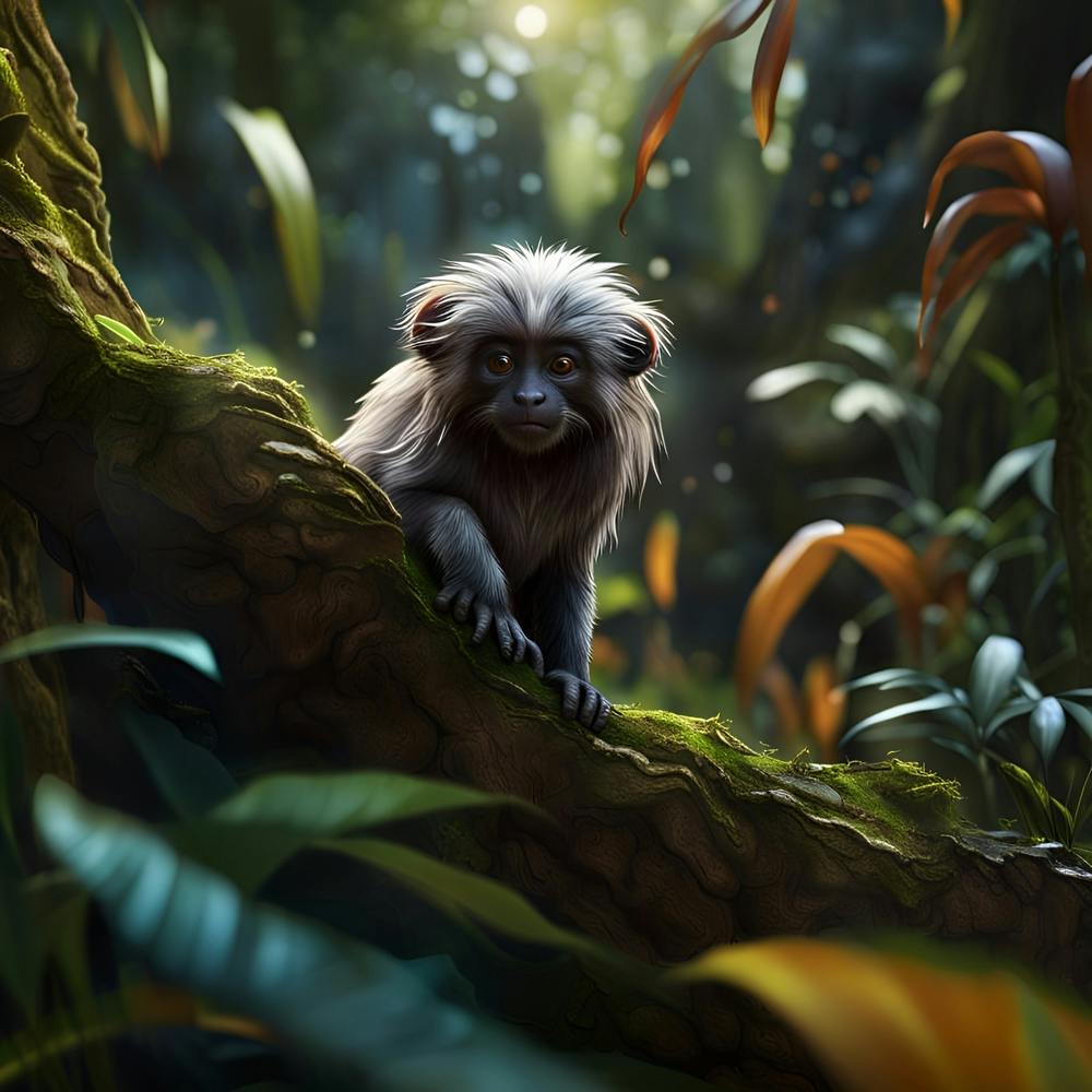 Lion-Tamarin Monkey