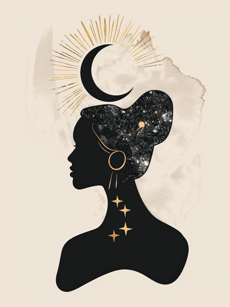 Silhouette Of A Woman 40