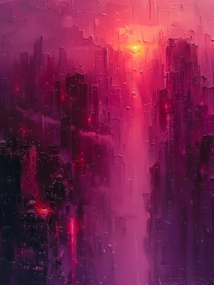 Abstract Cityscape