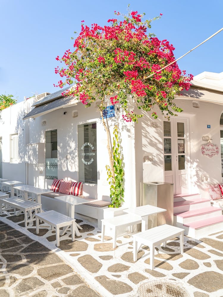 Cafe In Paros