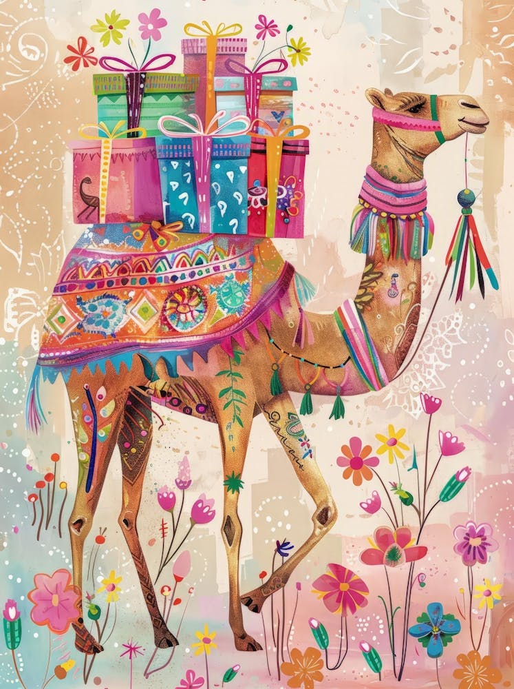 Camel With Gifts 2