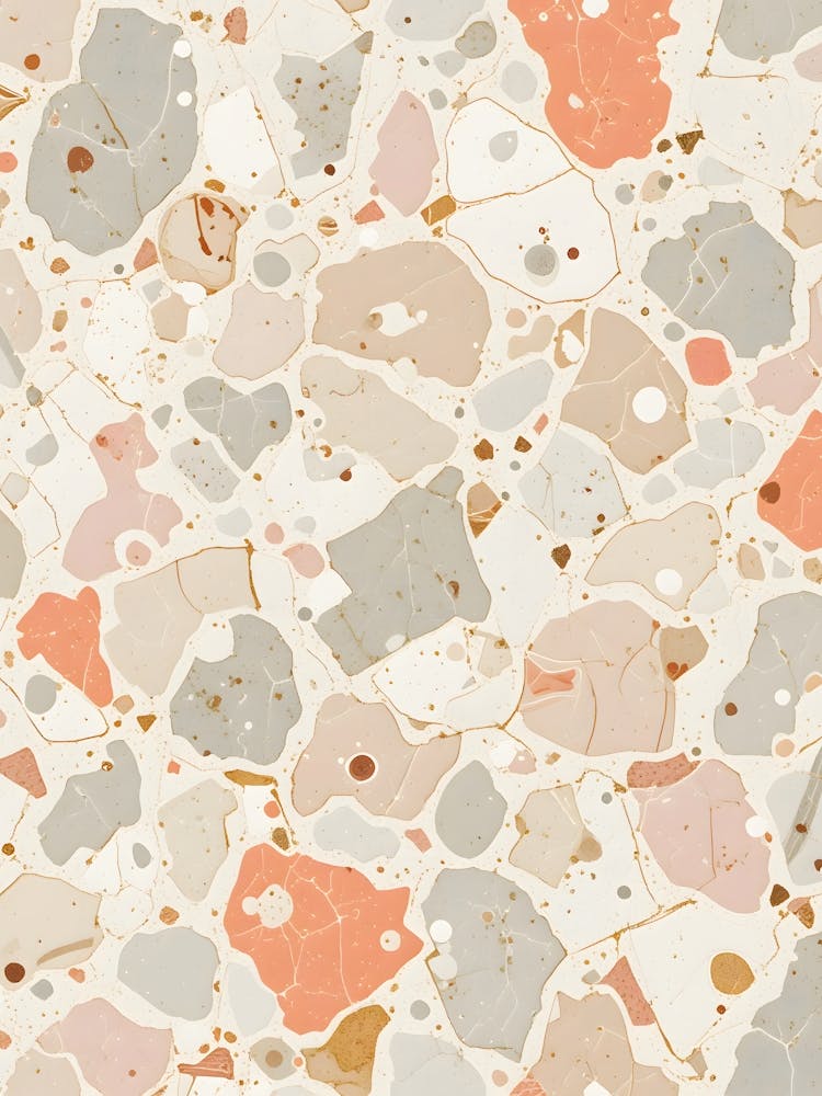 Terrazzo Rose Poudré & Terreux