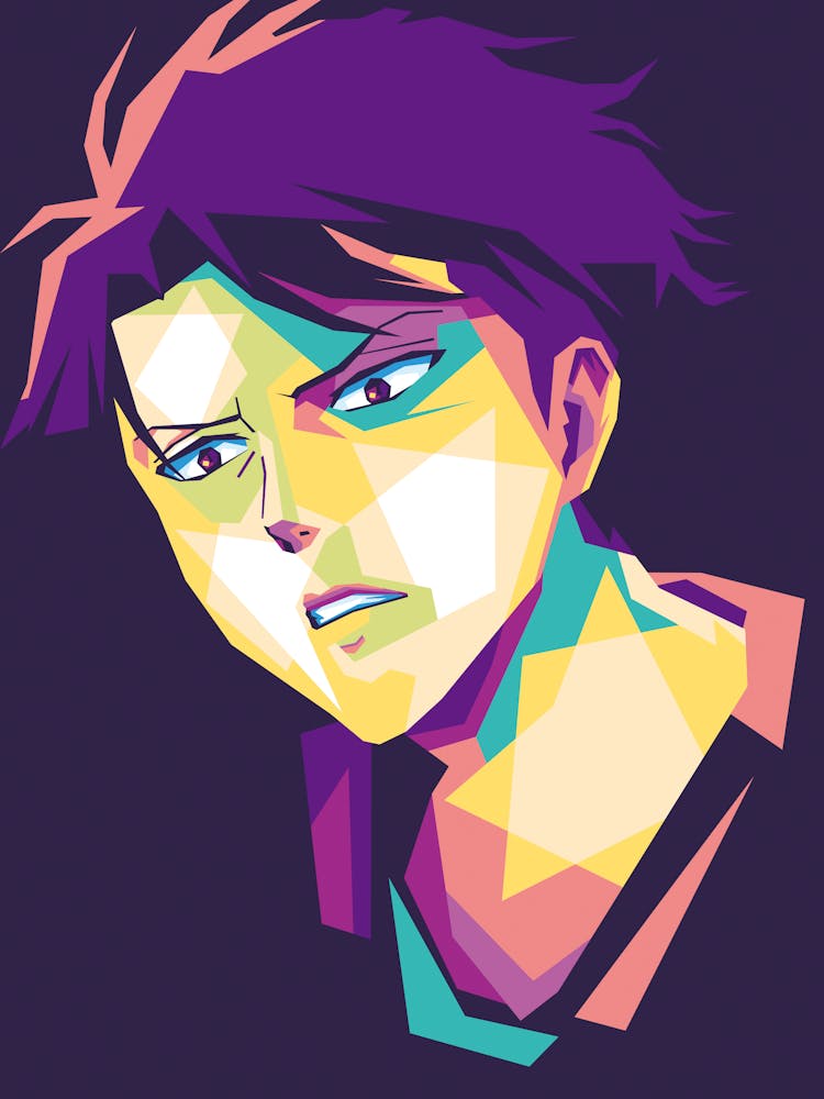 Cartoon Levi Ackerman Wpap 1