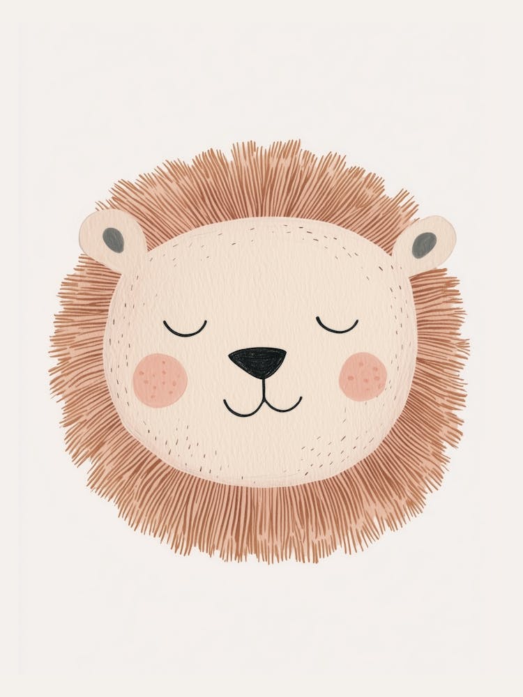 Lion, nursery wall art, kids room prints, playroom decor