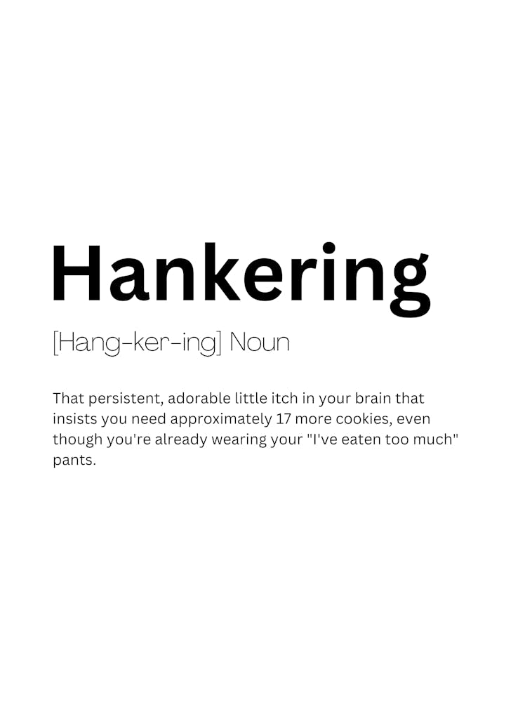 Hankering Definition Meaning