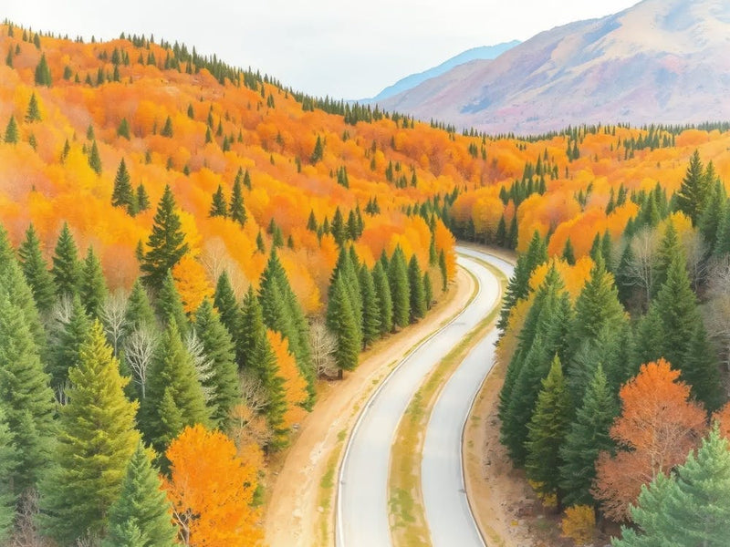 Autumn Road 6