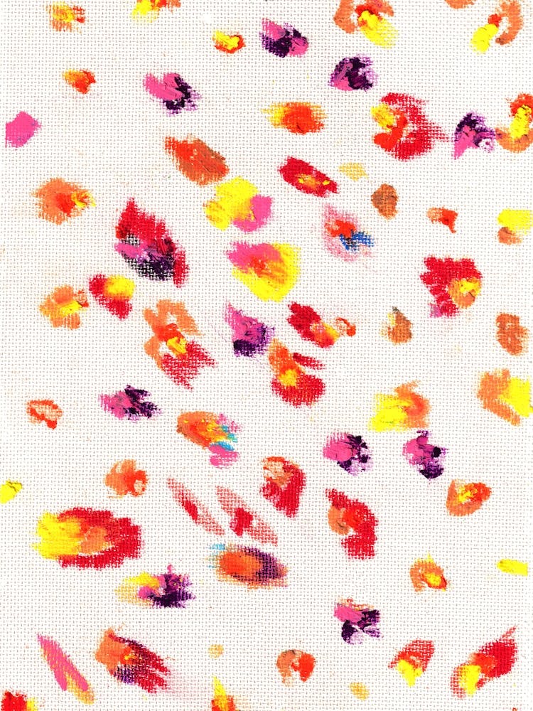 Abstract, Colorful Brushstrokes