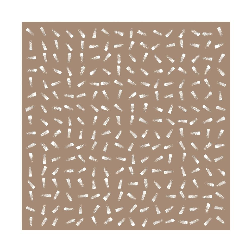Tan With White Dots