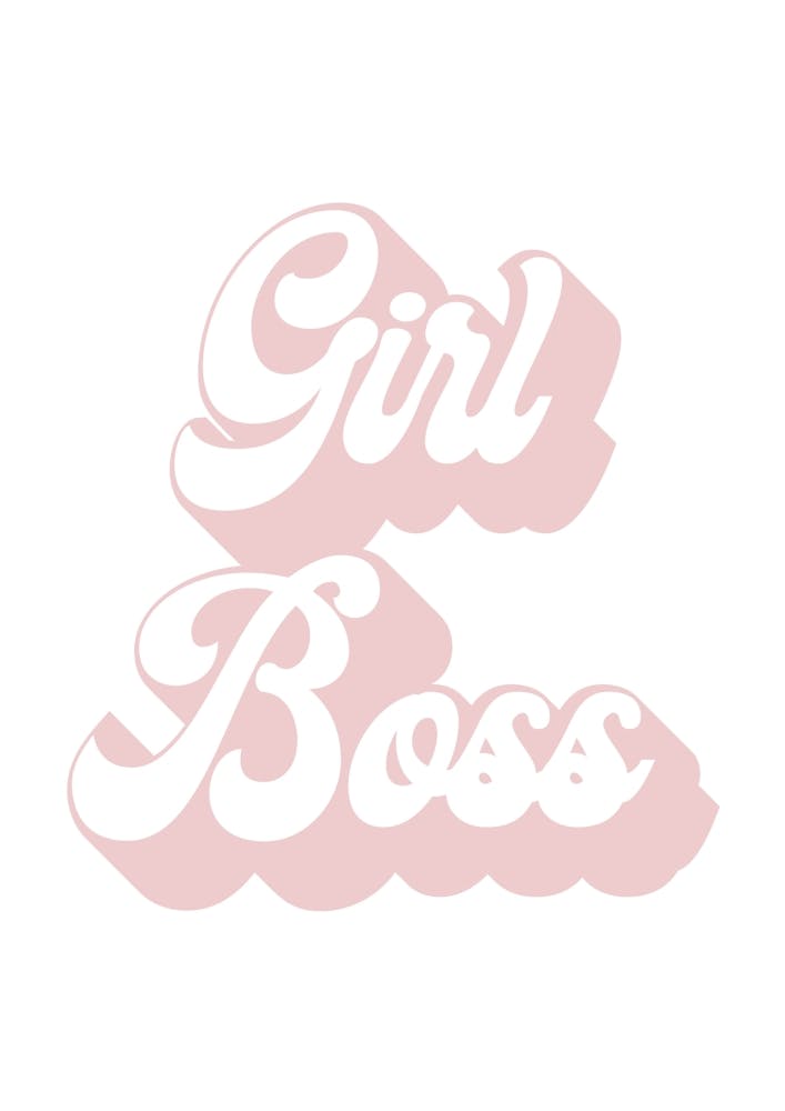 Girl Boss Retro Font