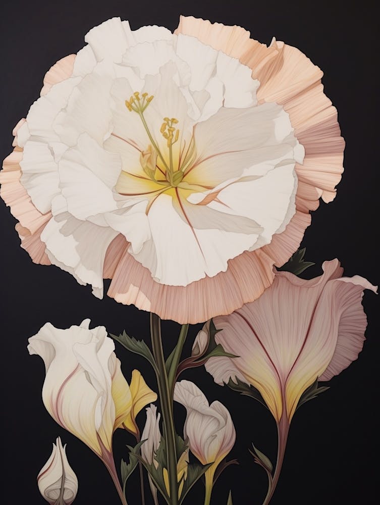 Flower Illustration Lisianthus 4